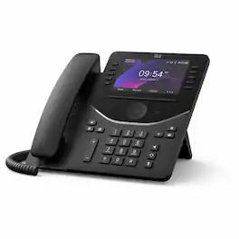 Cisco Consumer Products - Cisco 9841 IP Phone - Corded - Corded - Desktop, Wall Mountable - 4 x Total Line - VoIP - 3.5" LCD - 2 x - Carbon Black