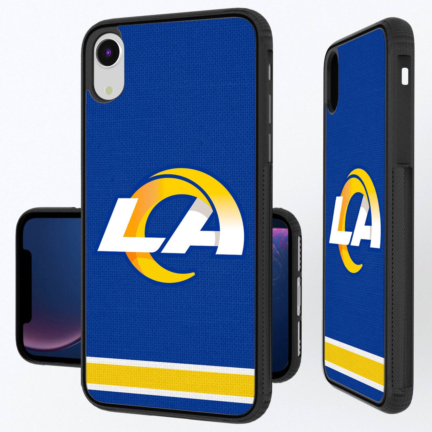 Keyscaper - NFL - Los Angeles Rams iPhone Stripe Design Bump Case - 15 Plus - Multicolor price history on PriceWatchPro