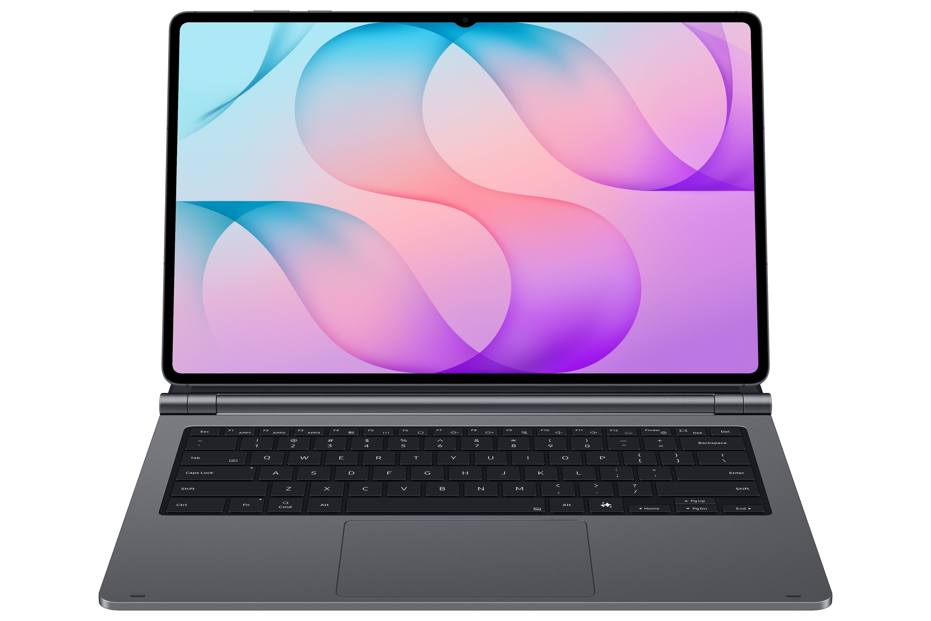 Samsung - Galaxy Tab S12 Ultra/S11 Ultra Pro Keyboard - Gray