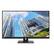 Front. Lenovo - ThinkVision E28u-20 28" LCD Monitor - Black.