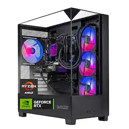 Skytech Gaming - Skytech SHADOW5 - AMD Ryzen 7 9700X, 5060 Ti 8G, 32GB 5600 MHz DDR5 RAM, 750W GOLD PSU - Black