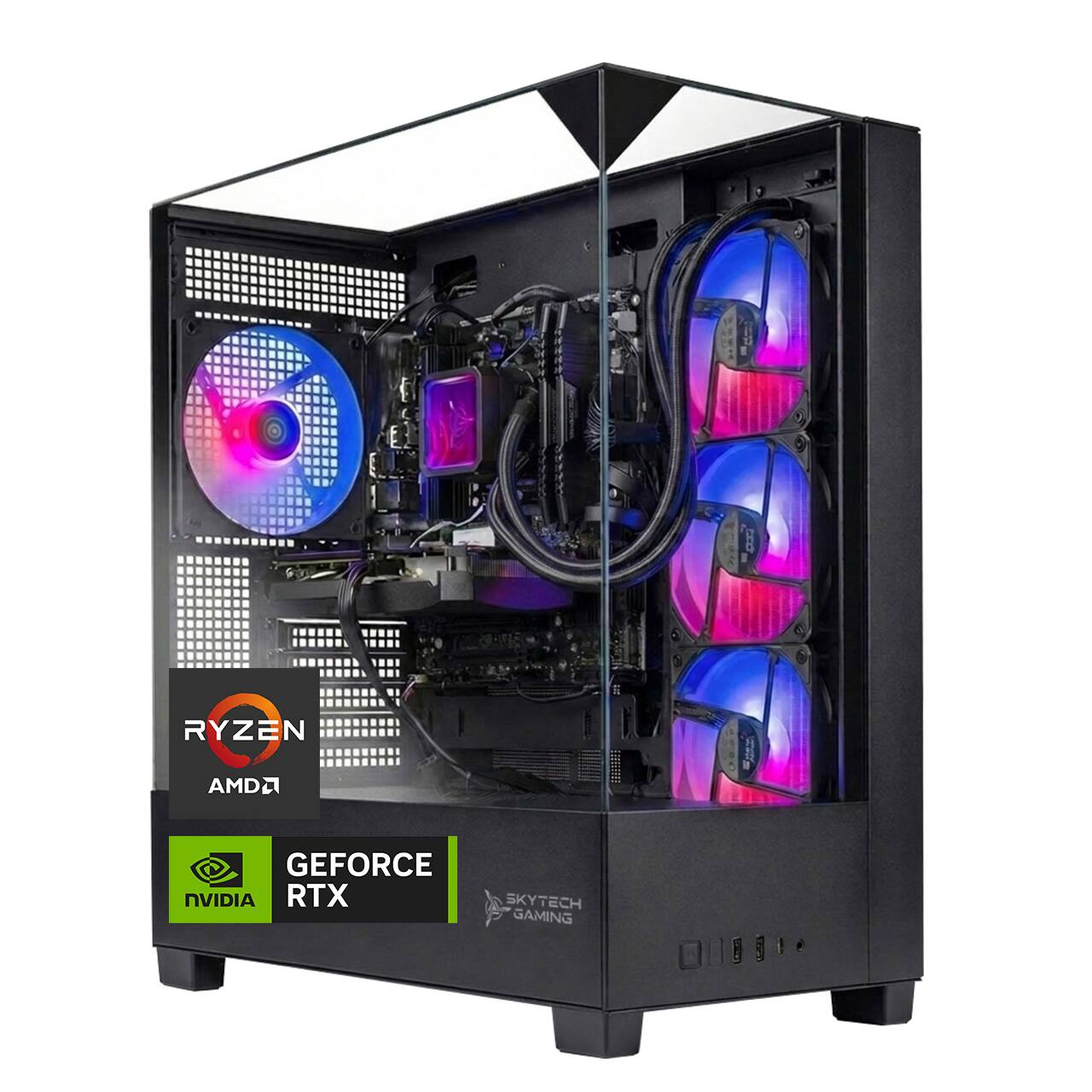 RYZEN  
AMD  
GEFORCE NVIDIA RTX  
SKYTECH GAMING
