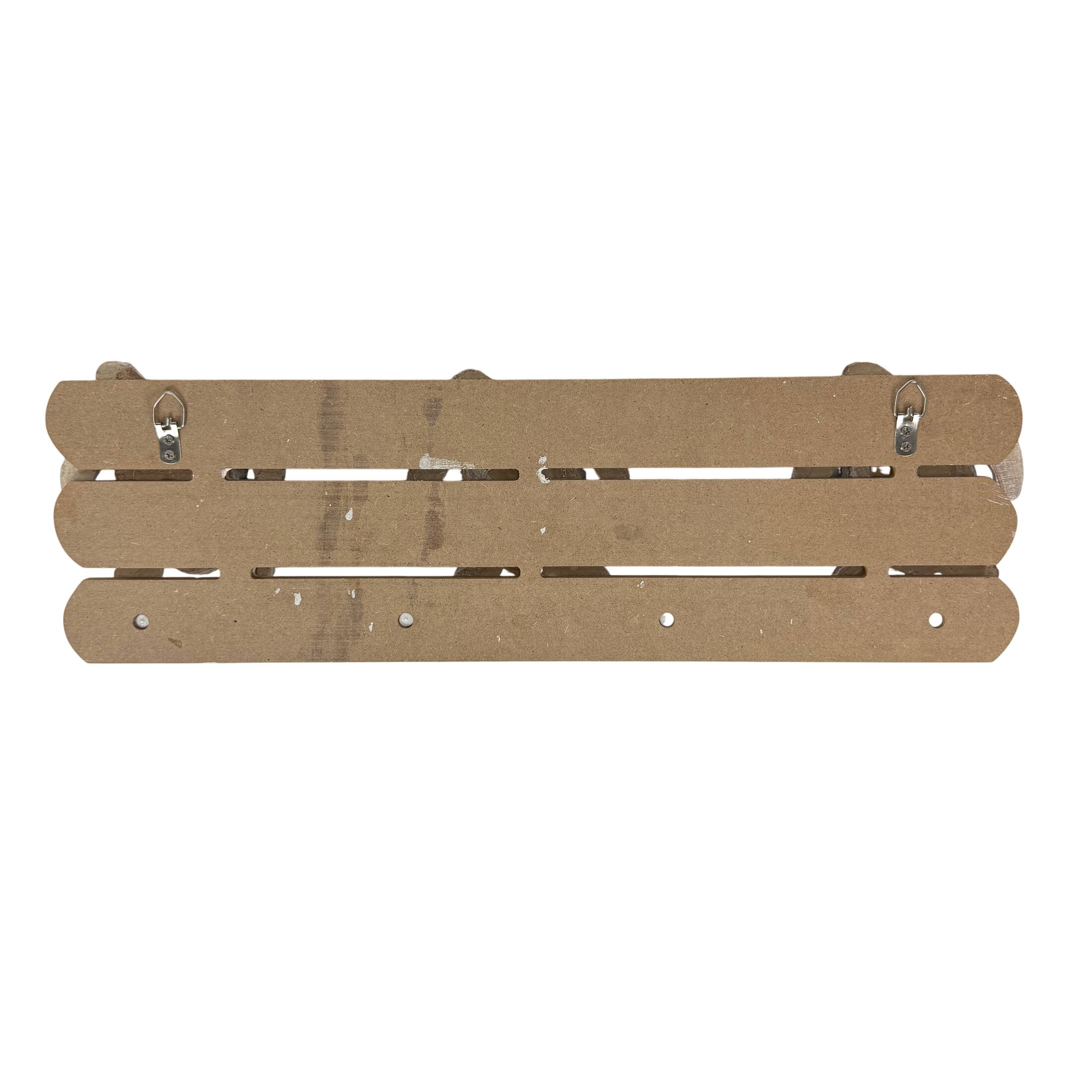 Alt View 2. Chesapeake Bay - Sea Turtle Wall Hook Rack 4 Peg Distressed Wood Resin 19 Inch Coastal - Blue.