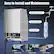 Easy to Install and Maintenance
- Tap Water Inlet Hose
- Water Drain Hose
- Power Cord
STEP1: Water Inlet
STEP2: Water Outlet
STEP3: Power Supply