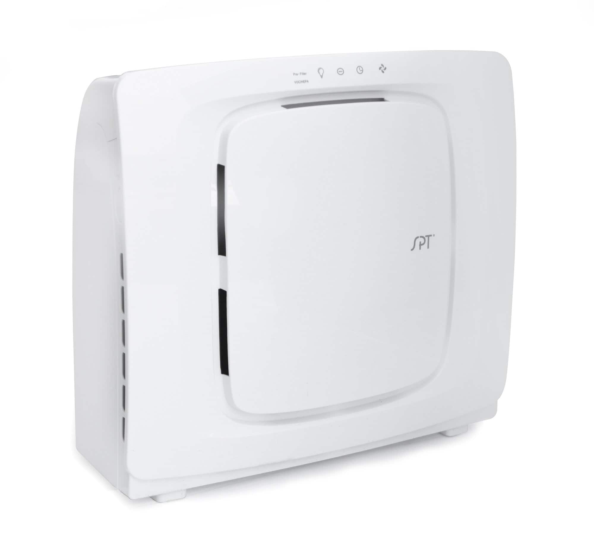SPT - HEPA Air Cleaner with Triple Filtration - White