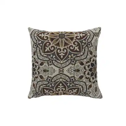 Front. Manhattan Lane - Contemporary Style Medallion Patterned Set of 2 Throw Pillow - Multicolor.