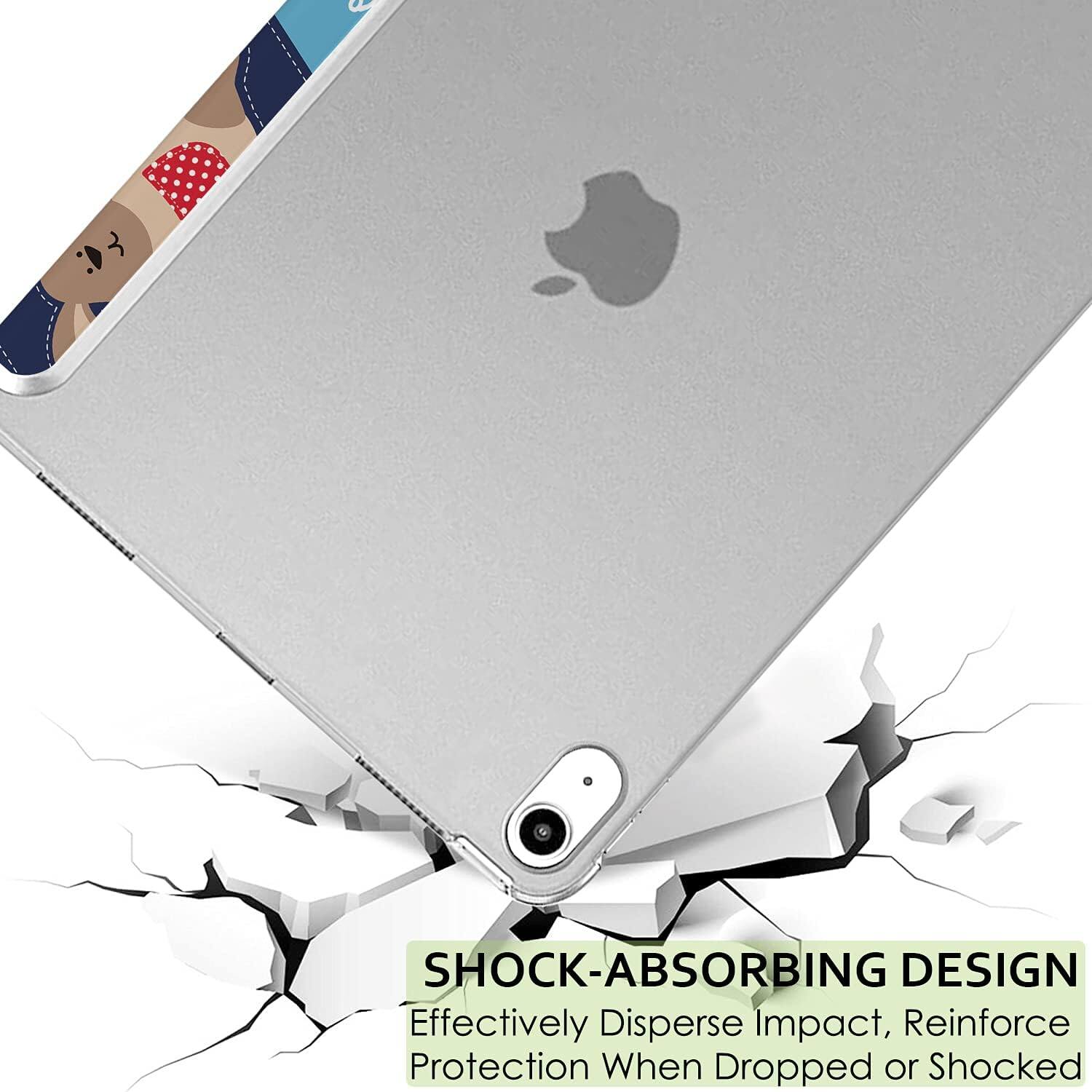 SHOCK-ABSORBING DESIGN  
Effectively Disperse Impact, Reinforce Protection When Dropped or Shocked