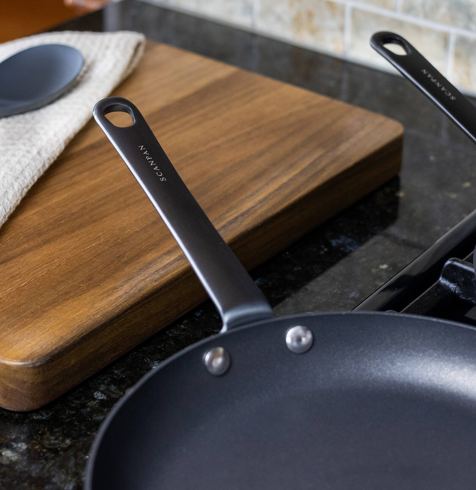 Alt View 6. Scanpan - Black Edition Nonstick Skillet, 10-Inch - Black.
