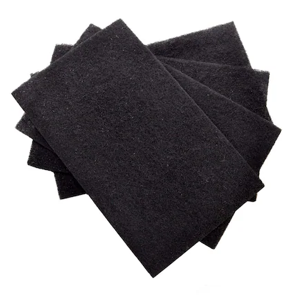 Front. HQRP - 4-Pack Carbon Pre-Filters for GermGuardian AC4100 AC4150PCA AC4150BCA - Replaces FLT11CB4.