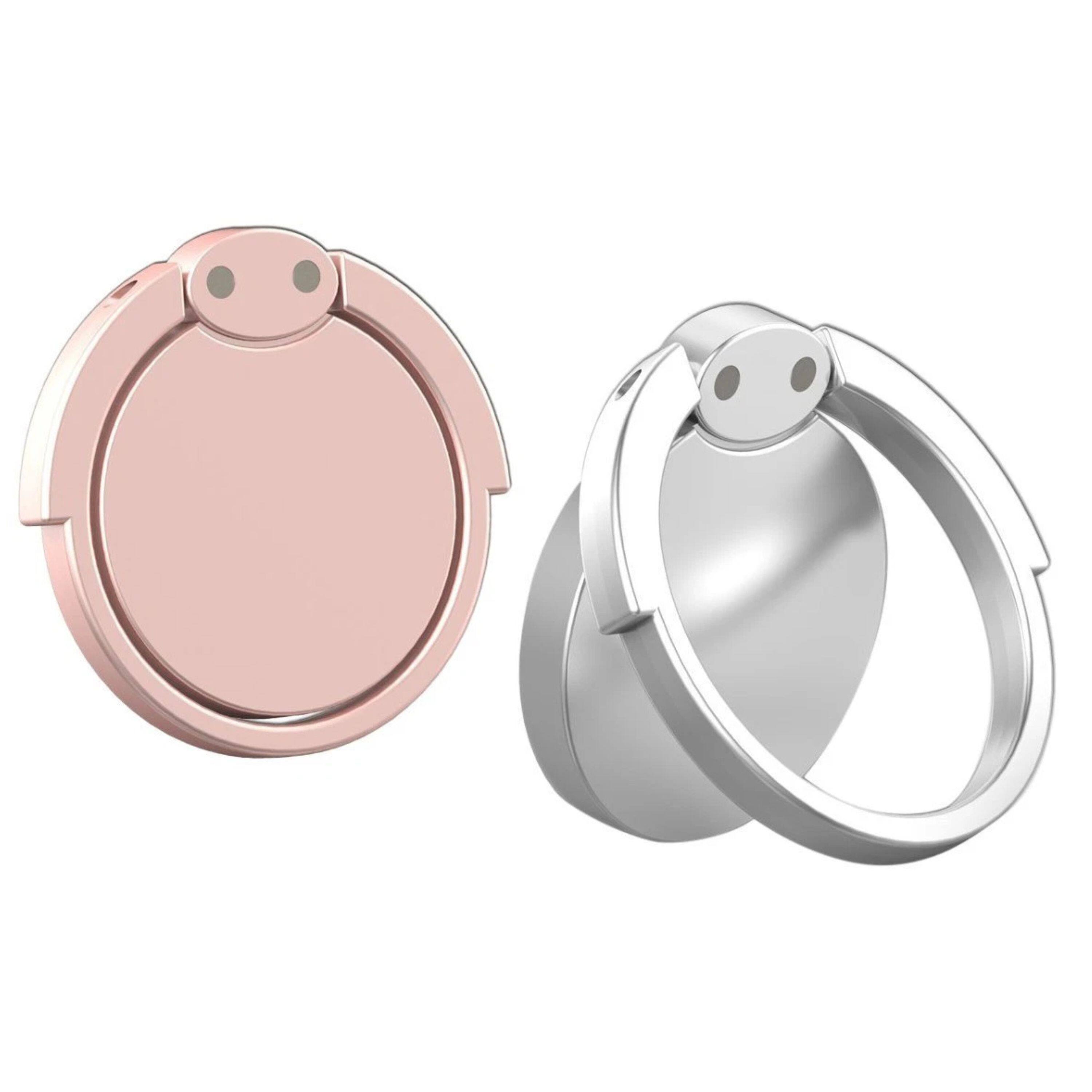 Rose gold and silver