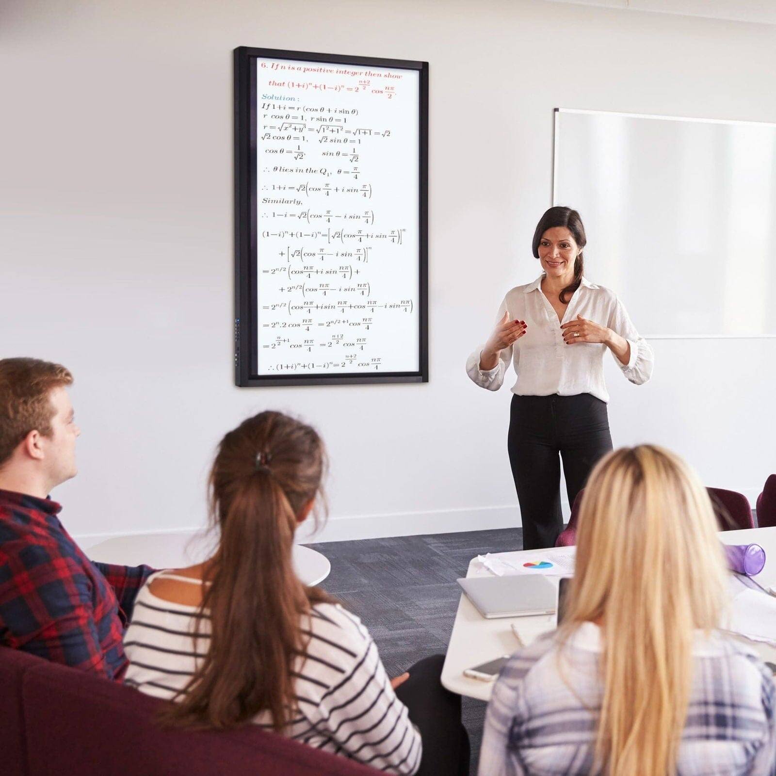 Sure, here is the corrected and grouped text:

---

6. If \( n \) is a positive integer then

\[ (1+i)^{2n} + (1-i)^{2n} = 2^{n+1} \cos n \theta \]

Solution:

\[ (1+i)^{2n} + (1-i)^{2n} = (r \cos \theta + i \sin \theta)^{2n} + (r \cos \theta - i \sin \theta)^{2n} \]

\[ r = \sqrt{2}, \quad \cos \theta = \frac{1}{\sqrt{2}}, \quad \sin \theta = \frac{1}{\sqrt{2}} \]

\[ \therefore \text{ lies in the Q1, } \theta = \frac{\pi}{4} \]

\[ (1+i)^{2n} = (\sqrt{2})^{2n} (\cos \frac{n\pi}{4} + i \sin \frac{n\pi}{4}) \]

\[ (1-i)^{2n} = (\sqrt{2})^{2n} (\cos \frac{n\pi}{4