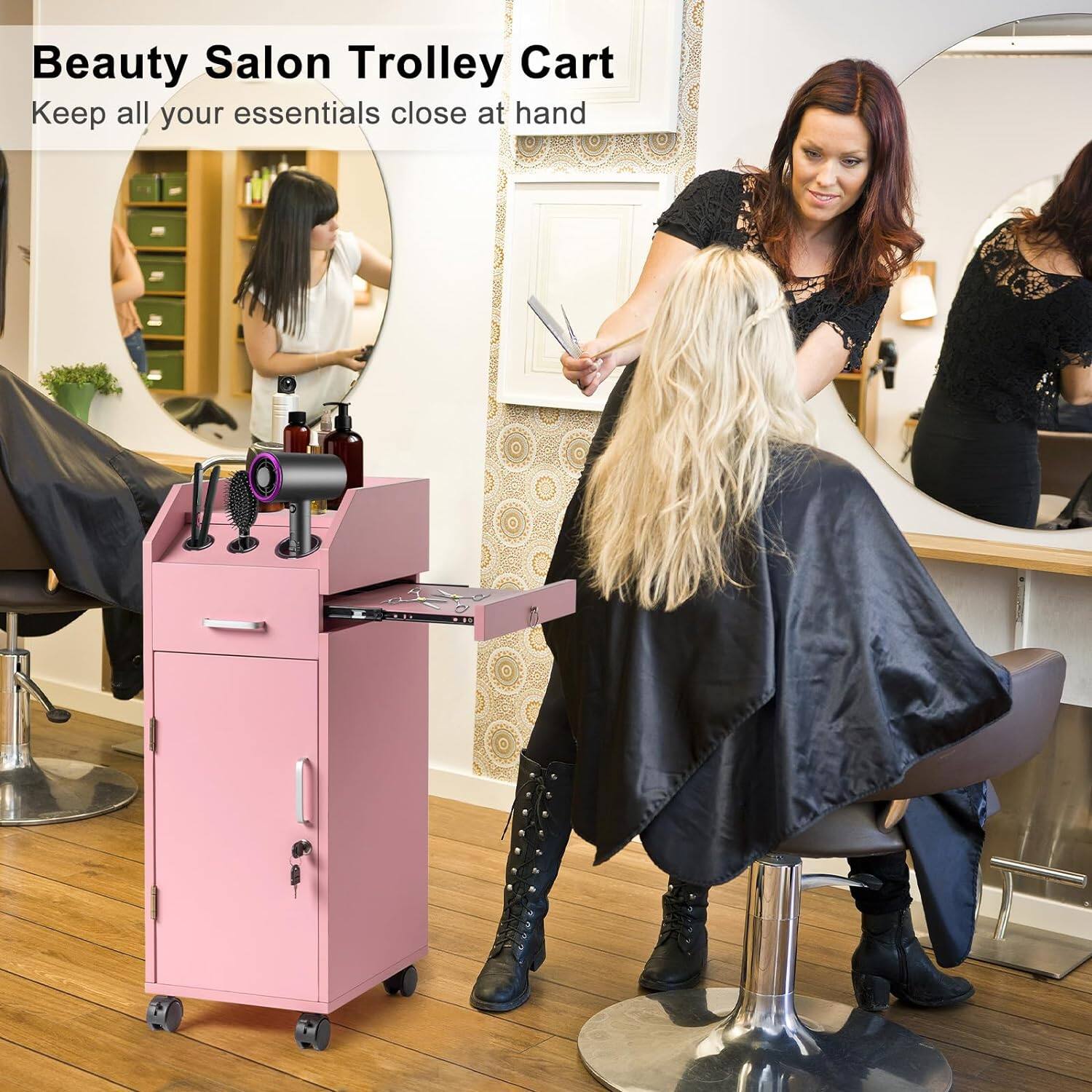 Beauty Salon Trolley Cart  
Keep all your essentials close at hand
