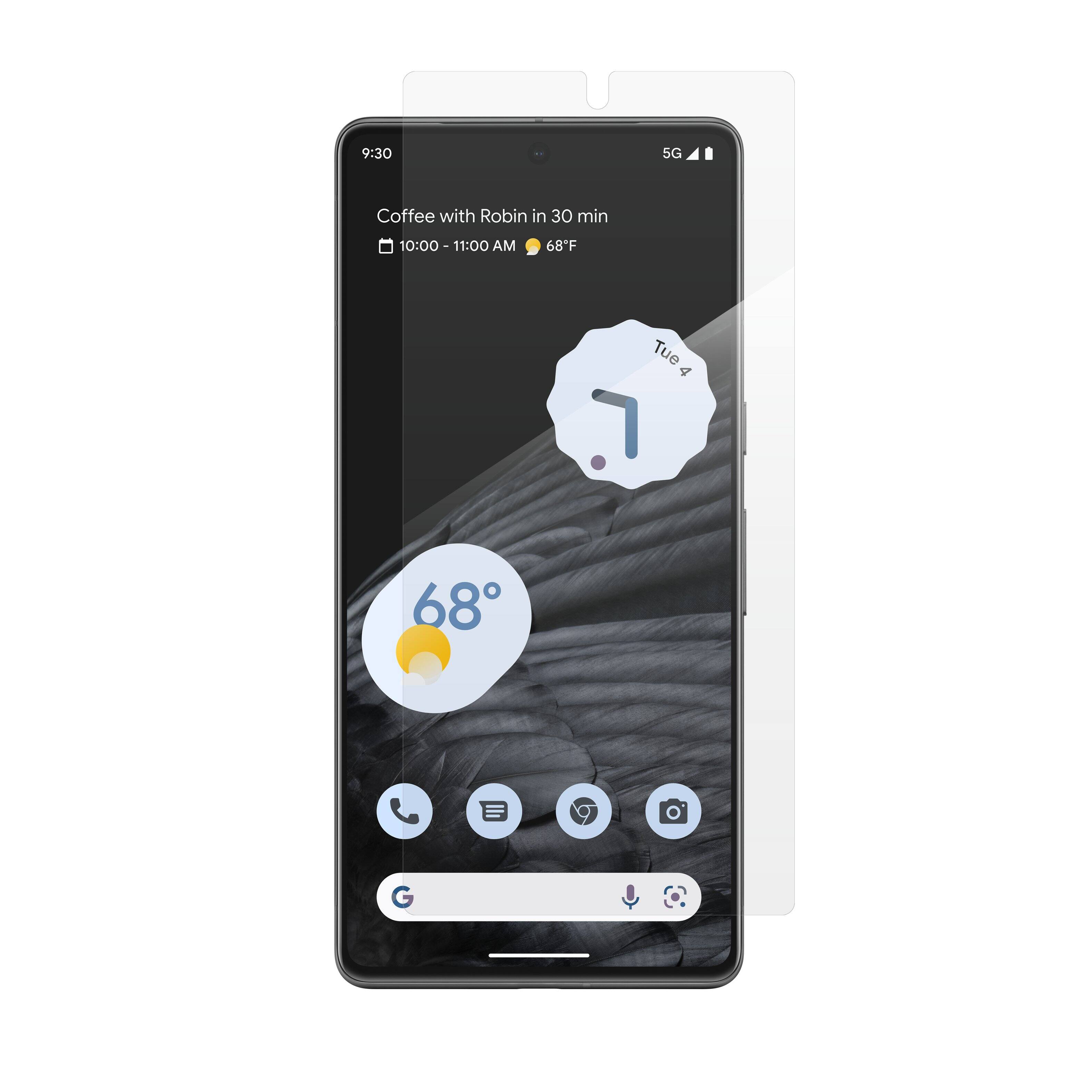 Alt View 11. ZAGG - InvisibleShield Fusion Hybrid Screen Protector for Google Pixel 7 Pro - Clear.