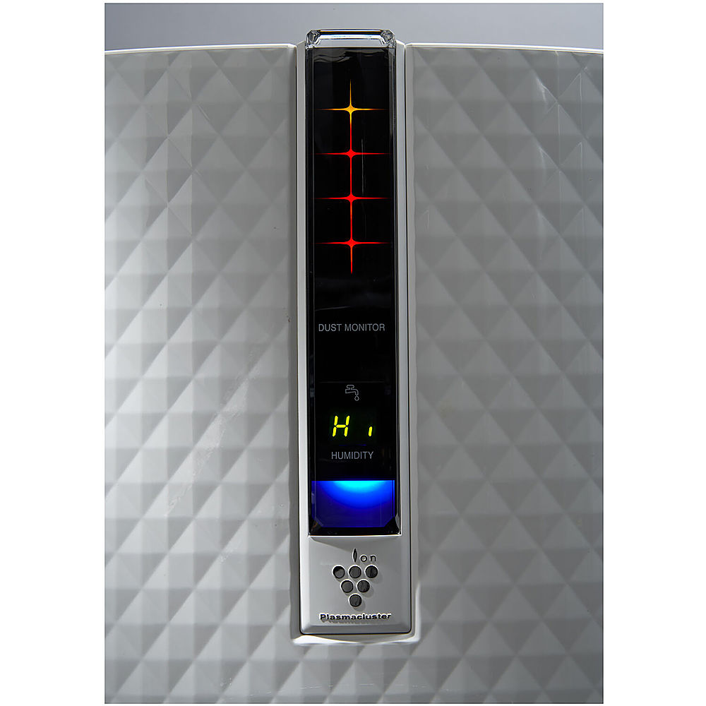 Left View: GermGuardian - 3-in-1 180 Sq. Ft. Air Purifier - Dark Gray