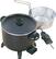Front Standard. Presto - Kitchen Kettle Multicooker Steamer - Black.