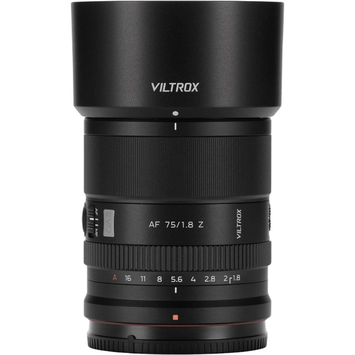 VILTROX  
AF MF  
AF 75/1.8 Z  
A 16 11 8 5.6 4 2.8 2 1.8