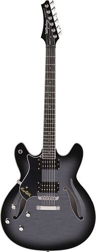 Best Buy Hagstrom Ultralux Series Viking Ii 6 String Full Size Electric Guitar Cosmic Black 6720