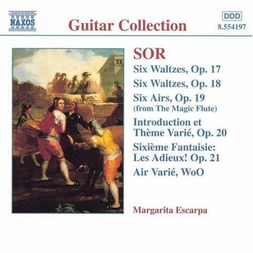 Margarita Escarpa - Guitar Music Opp 17-21  - COMPACT DISCS