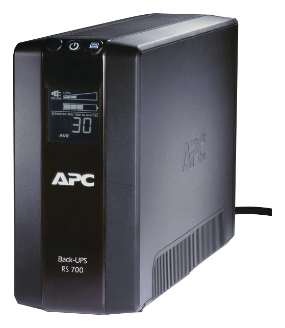 APC - Back-UPS RS 700VA Tower UPS - Black