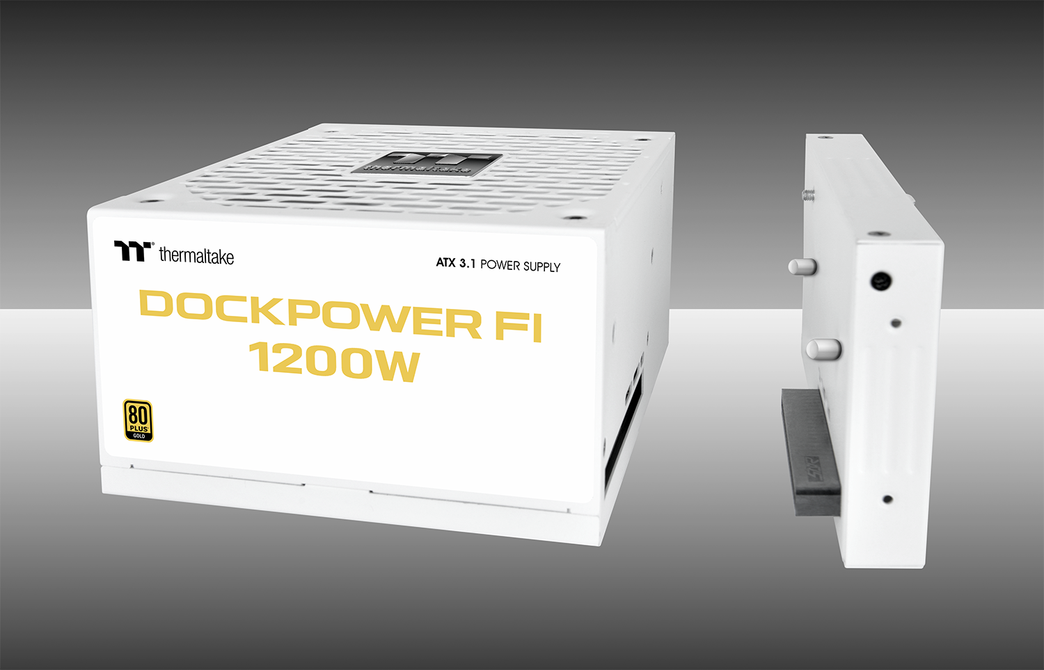 WWW.NEW  
thermaltake ATX 3.1 POWER SUPPLY DOCKPOWER FI 1200W 80 PLUS GOLD