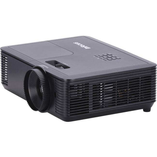 Front. InFocus - InFocus Genesis IN119BB DLP Projector - 16:10 - 1920 x 1200 - Front, Rear, Ceiling - 8000 Hour Normal Mode - 10000 Hour - 1.07 Billion Colors (30-bit).