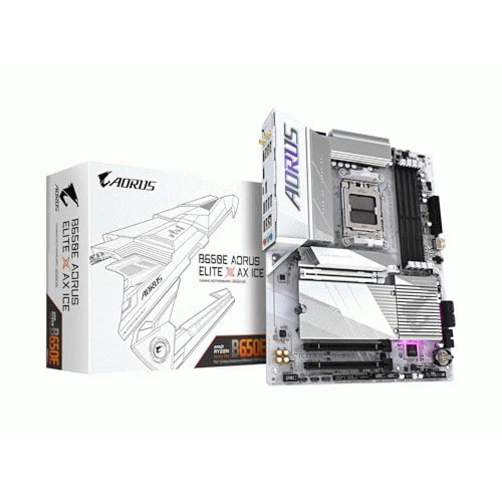 GIGABYTE Ultra Durable B650 AORUS ELITE AX ICE Gaming Desktop