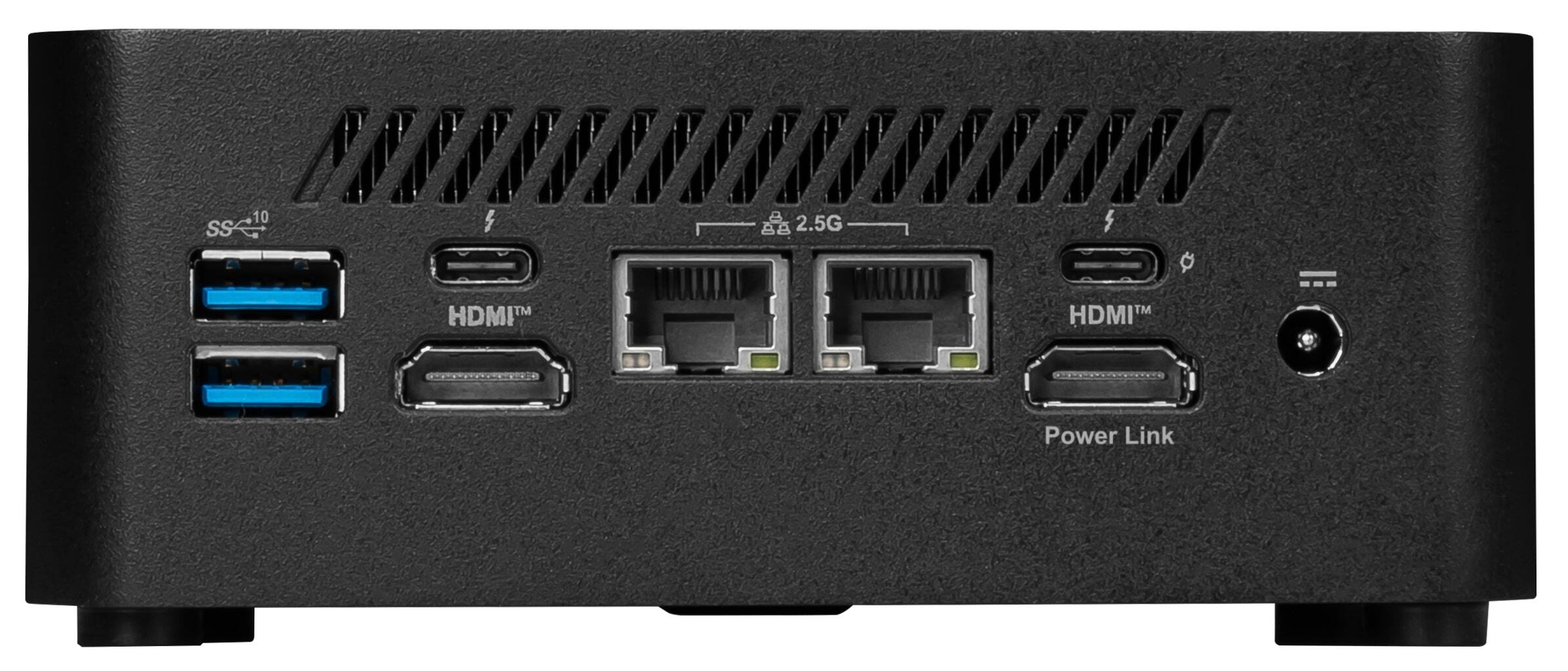 The text on the image reads: "10 SS 8A 2.5G HDMI TM HDMI TM Power Link."