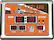 Front Standard. Team Sports America - Cleveland Browns Scoreboard Alarm Clock.