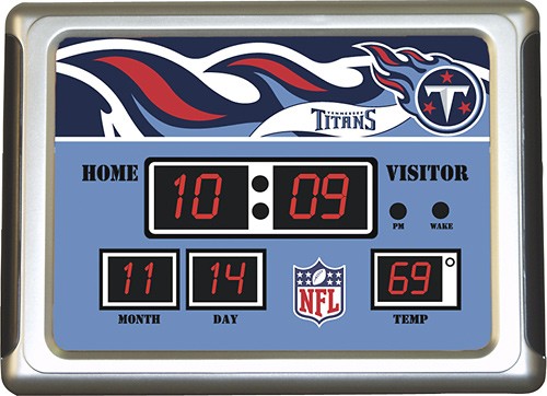 Team Sports America Tennessee Titans, Scoreboard Alarm Clock