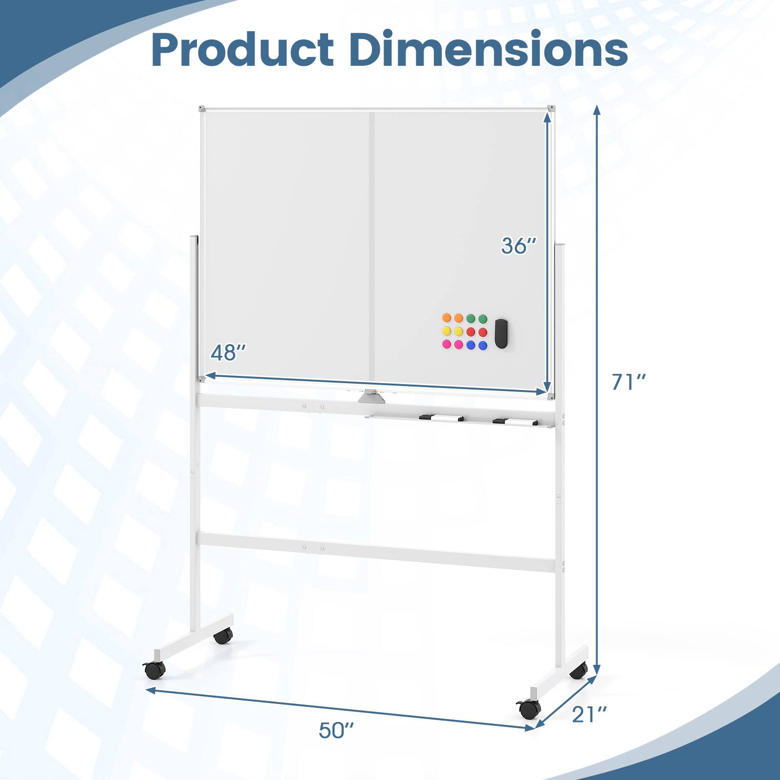 Product Dimensions
36"
48"
71"
50"
21"
