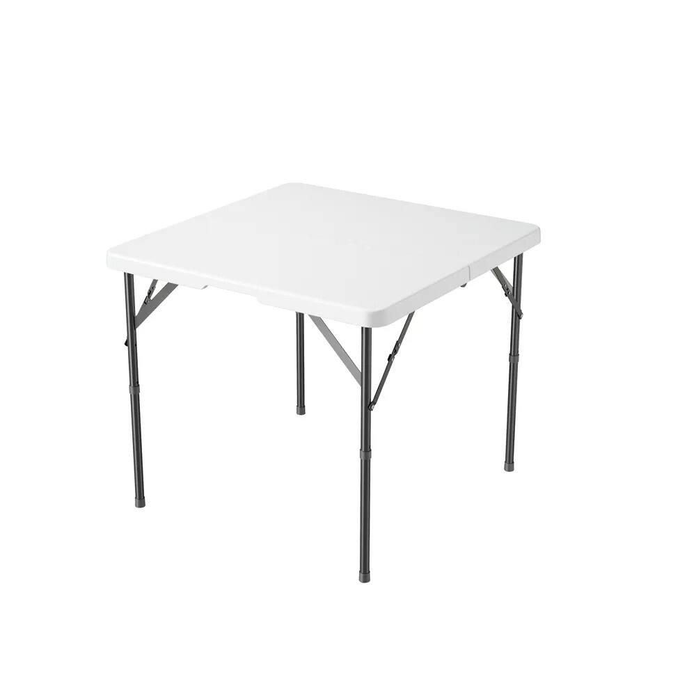 Alt View 5. HONGGE - 5 Piece Dining and Activity Set with Steel Frame - White.