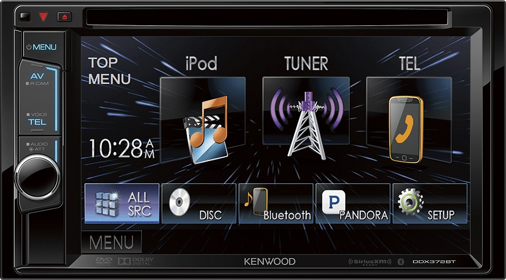 Best Buy: Kenwood 6.2" CD/DVD Built-in Bluetooth Apple® iPod®-Ready In