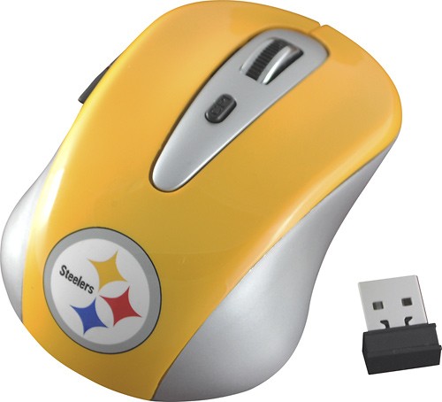 Best Buy: PSG Pittsburgh Steelers Football Helmet Wireless Scroll Mouse  FH-2374