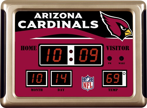 Best Buy: Team Sports America St. Louis Cardinals Scoreboard Clock  MLB0127-701