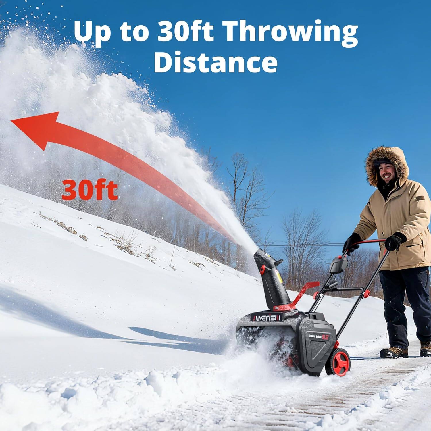 Up to 30ft Throwing Distance  
30ft  
IMERISI  
Choles Reija