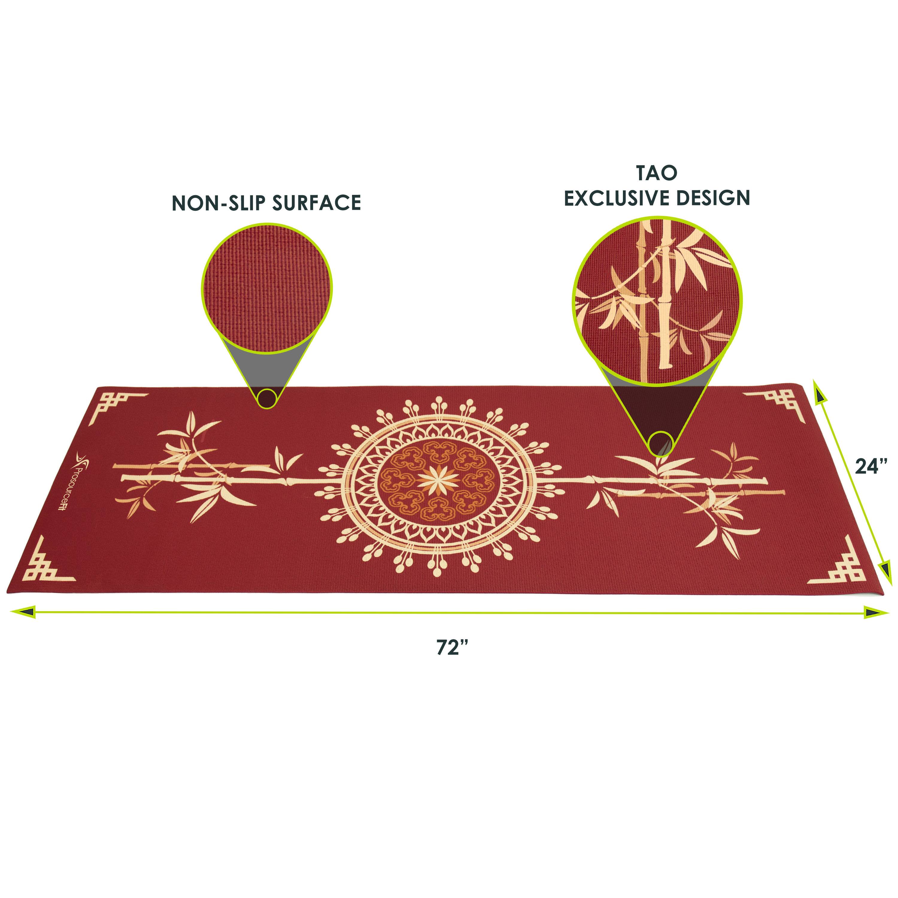 NON-SLIP SURFACE, TAO EXCLUSIVE DESIGN, 24", 72"