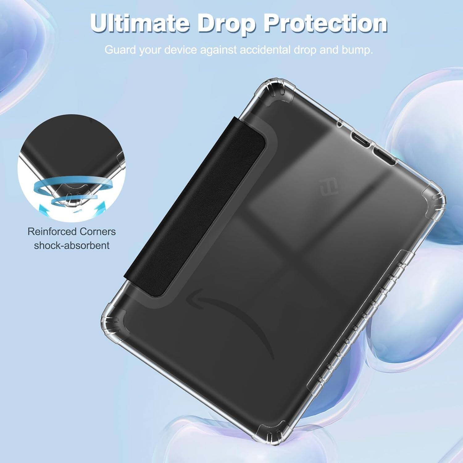 Ultimate Drop Protection  
Guard your device against accidental drop and bump.  

Reinforced Corners  
shock-absorbent