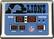 Front Standard. Team Sports America - Detroit Lions Scoreboard Alarm Clock.