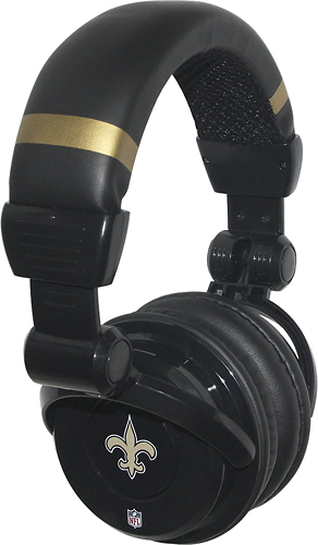 Best Buy: iHip NFL Orleans Saints DJ Over the Ear Headphones Multi