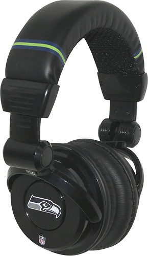 Best Buy: iHip Seattle Seahawks Over-the-Ear DJ Headphones NFL10272SES