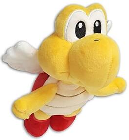 Little Buddy - Super Mario All Star Collection 7.5 Inch Plush | Koopa Paratroopa - Yellow