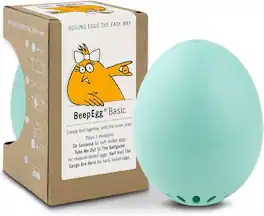 BrainStream - BeepEgg Basic Egg Timer - Temperature-Sensitive Tunes - Turquoise