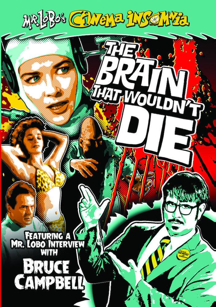 Mr. Lobo's Cinema Insomnia: The Brain That Wouldn't Di - DVD price history on PriceWatchPro