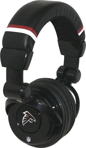 Angle Standard. iHip - Atlanta Falcons Over-the-Ear DJ Headphones.