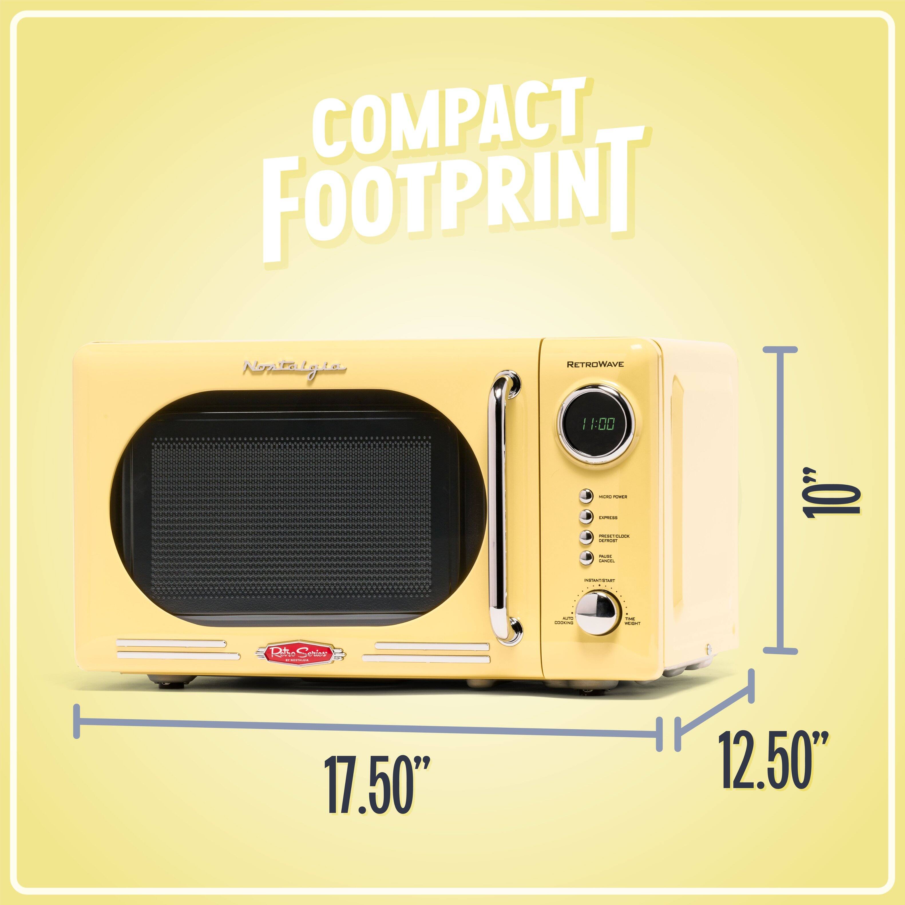 COMPACT FOOTPRINT  
Nontalgie RETROWAVE  
11:00  
10"  
17.50"  
12.50"