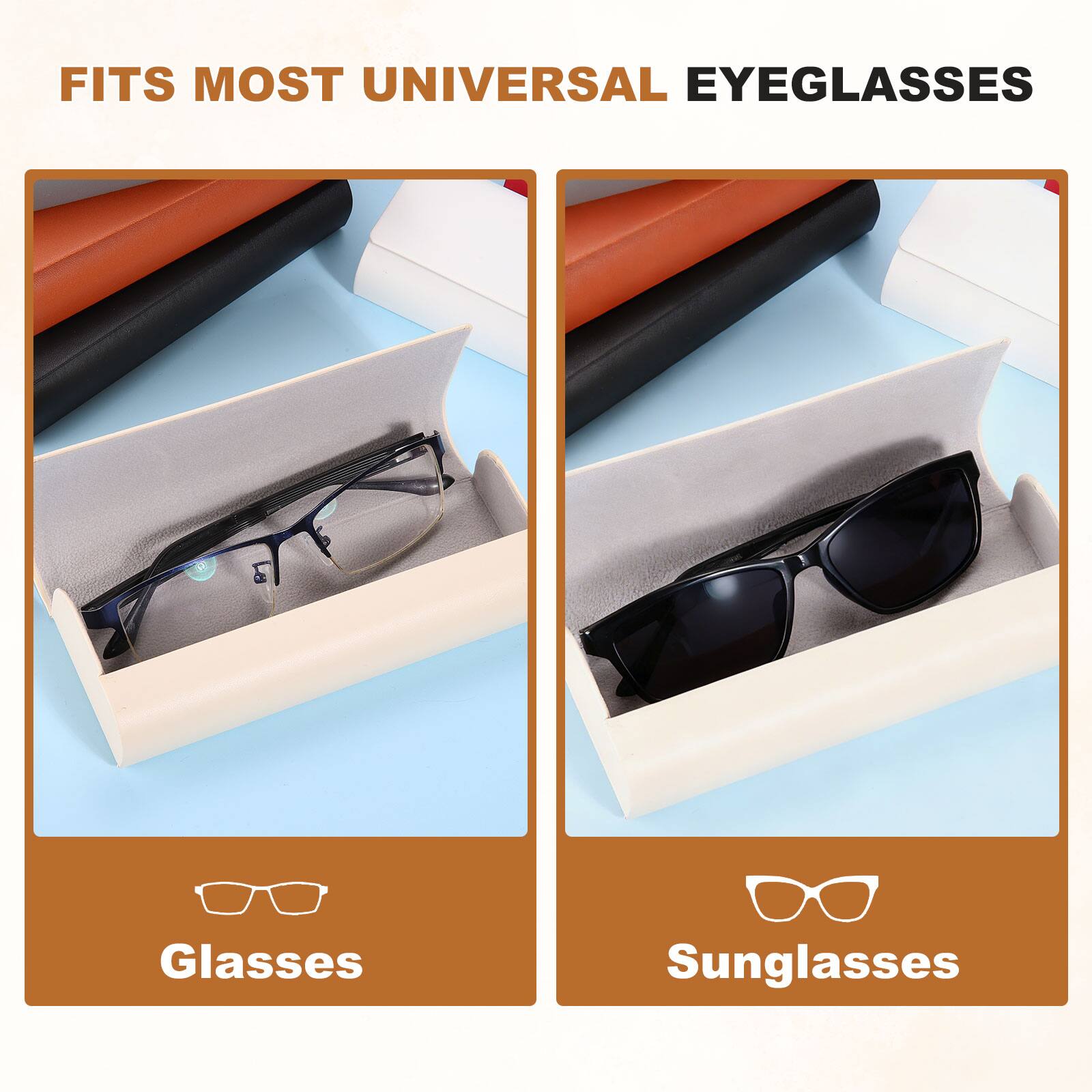 FITS MOST UNIVERSAL EYEGLASSES

Glasses

Sunglasses