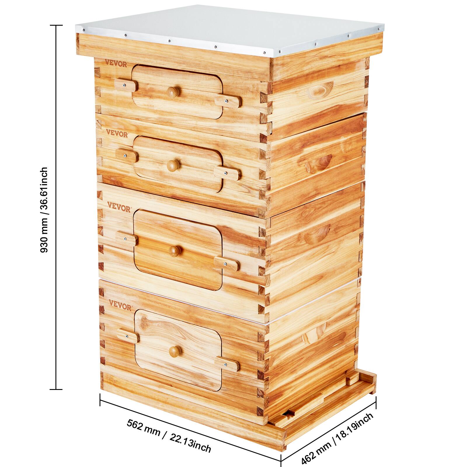 VEVOR

930 mm / 36.61 inch

562 mm / 22.13 inch

462 mm / 18.19 inch