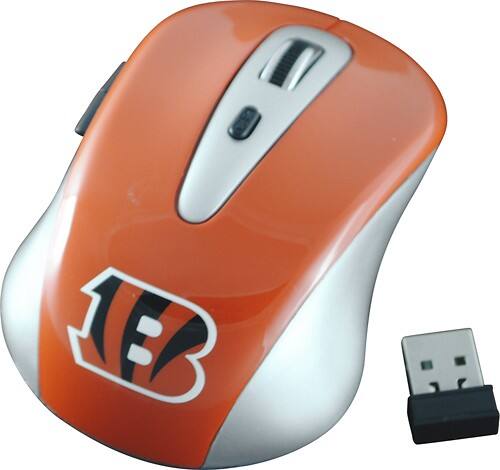 Angle Standard. Wild Sales - Cincinnati Bengals Wireless Mouse.