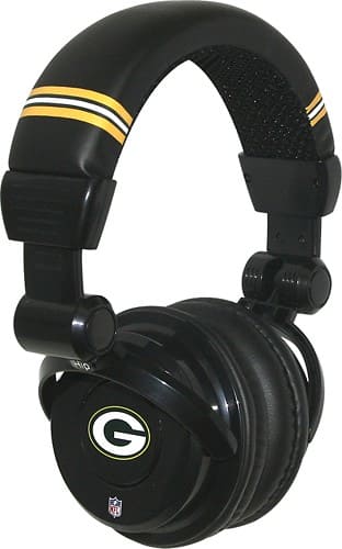 iHip Green Bay Packers Over the Ear DJ Headphones Best Buy