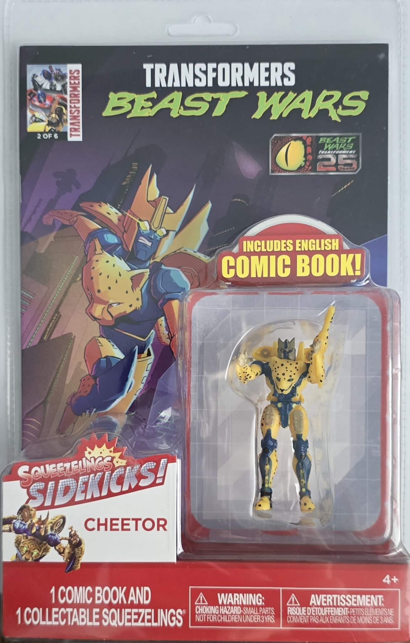 Transformers - Beast Wars Cheetor Sidekicks! Squeezelings